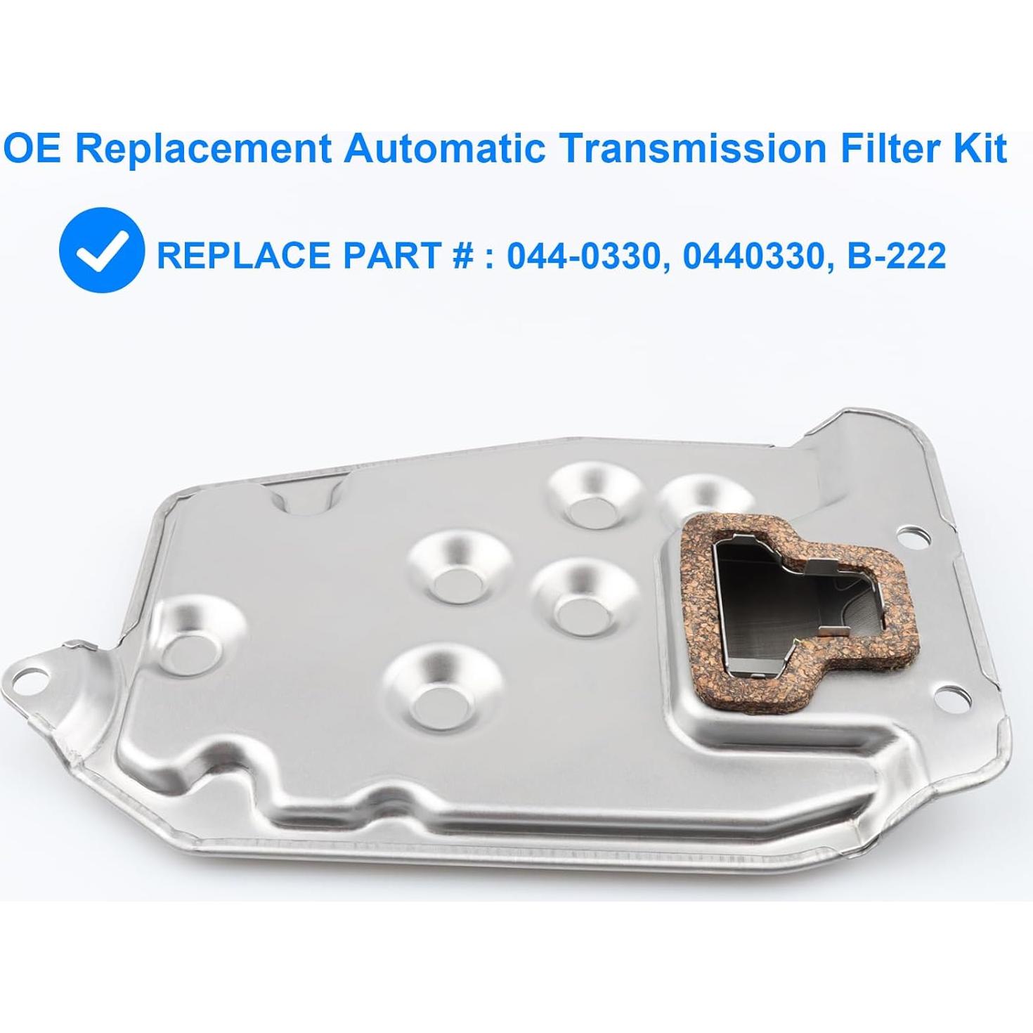 Kit de Filtro de Transmisión Automática Allmotorparts 1.8L Toyota/Pontiac