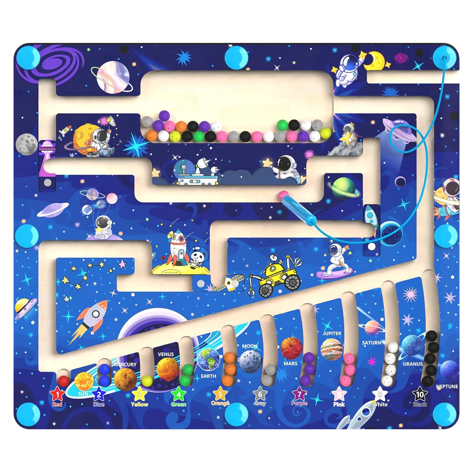 Rompecabezas Magnético Montessori MT5090 - Colores y Números