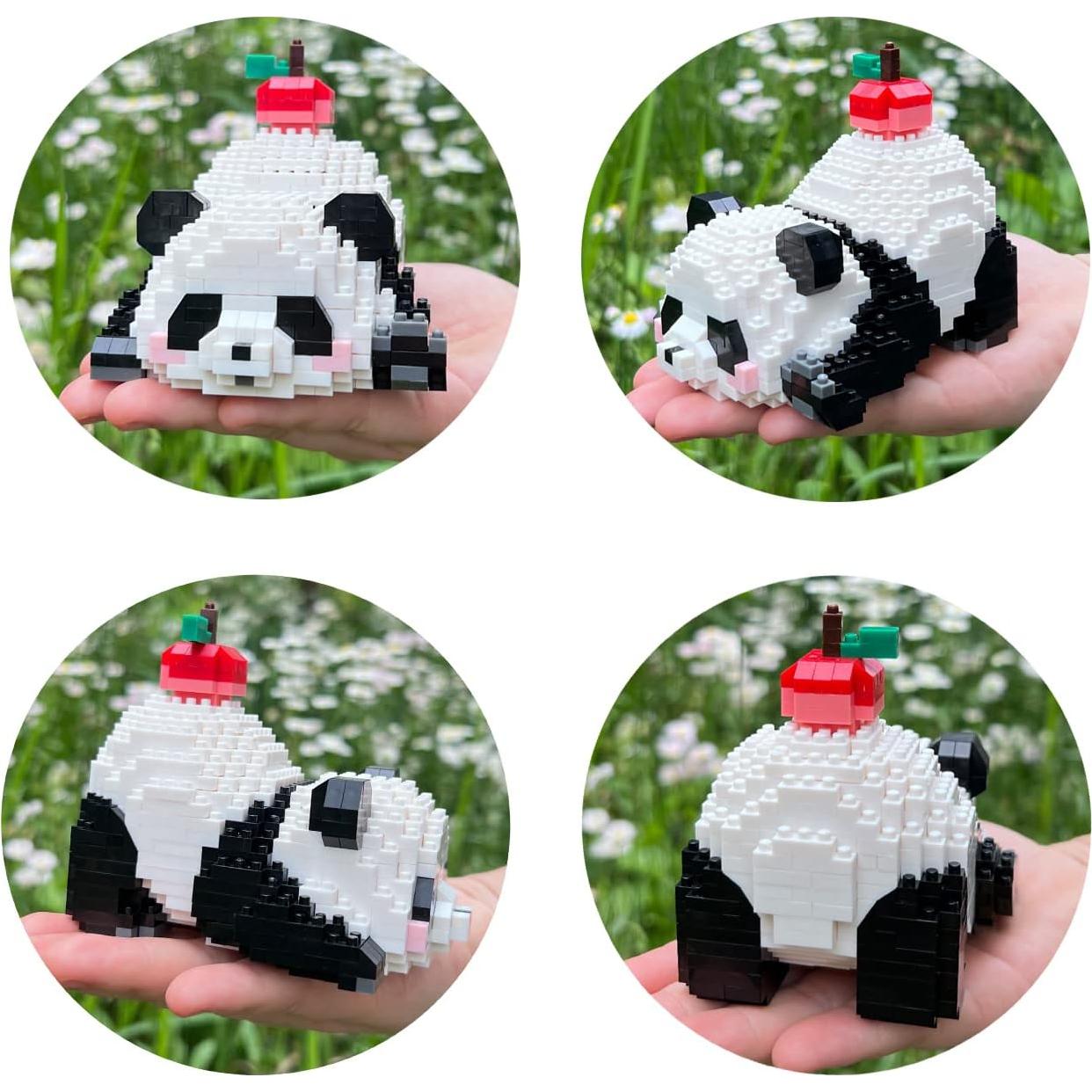 Bloques de Construcción Mini Panda Flor CoPlanaire 983 Piezas