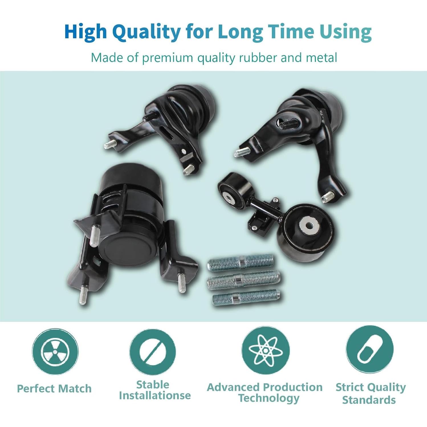 Kit Montaje Motor Transmisión FIWARY Toyota Camry 2.4L 2007-2011