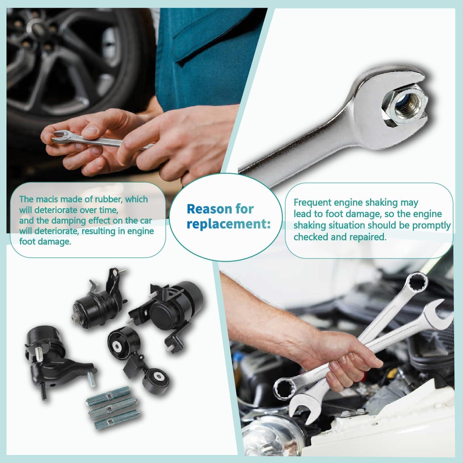 Kit Montaje Motor Transmisión FIWARY Toyota Camry 2.4L 2007-2011