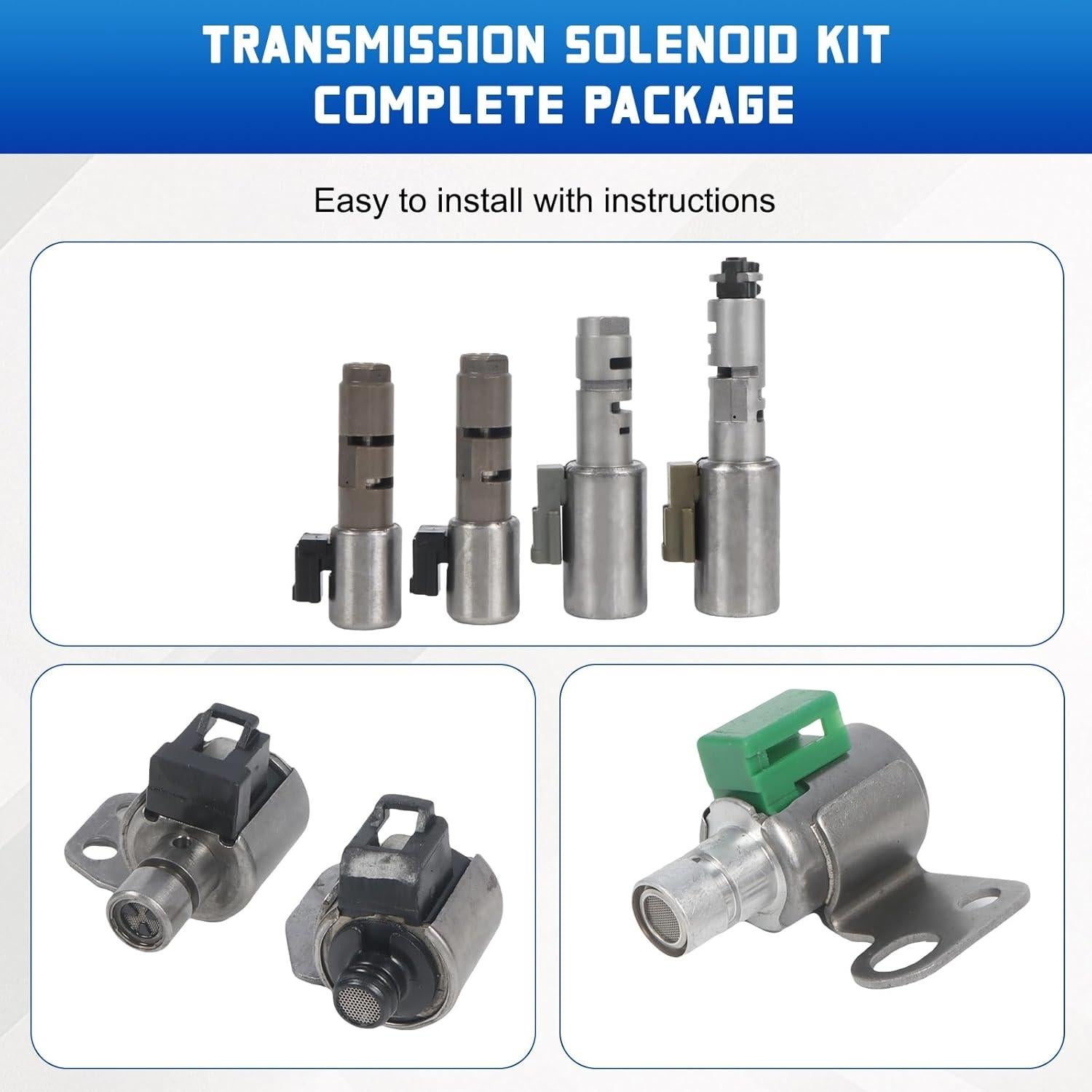 Kit de Solenoide de Transmisión Kessocco A750E A750F 7 Piezas