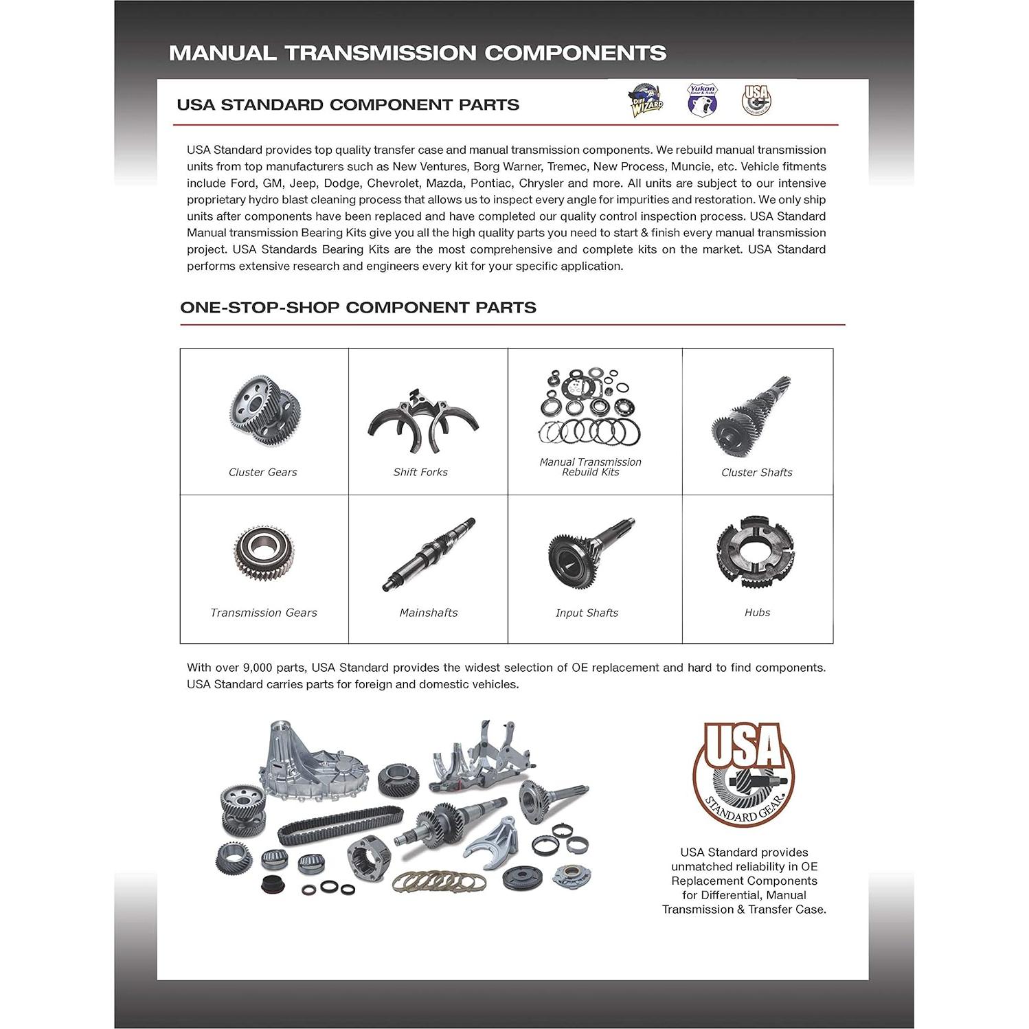 Kit de Rodamientos Transmisión Manual Toyota Matrix/Corolla 2003+