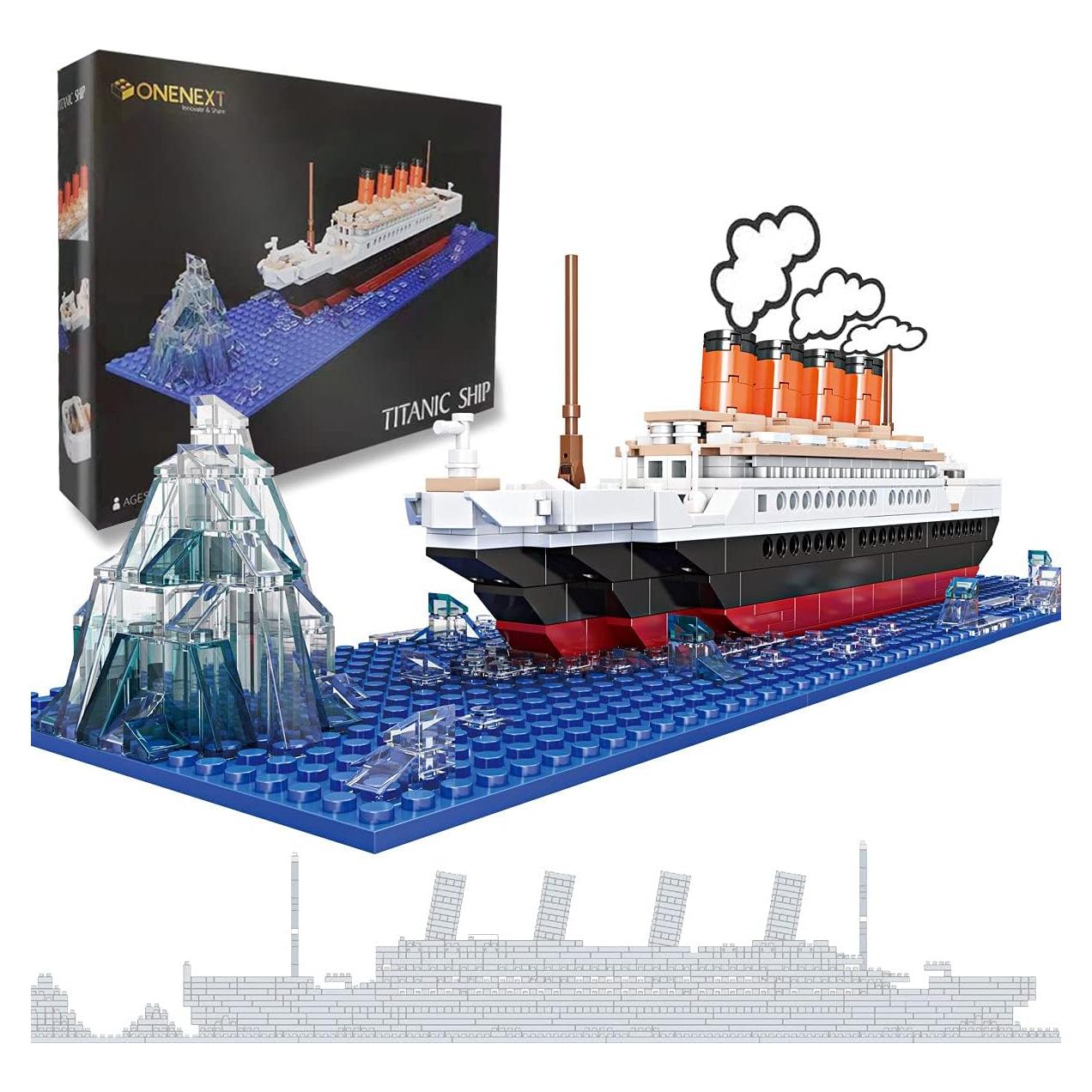 Bloques de Construcción RMS Titanic OneNext 548 Piezas