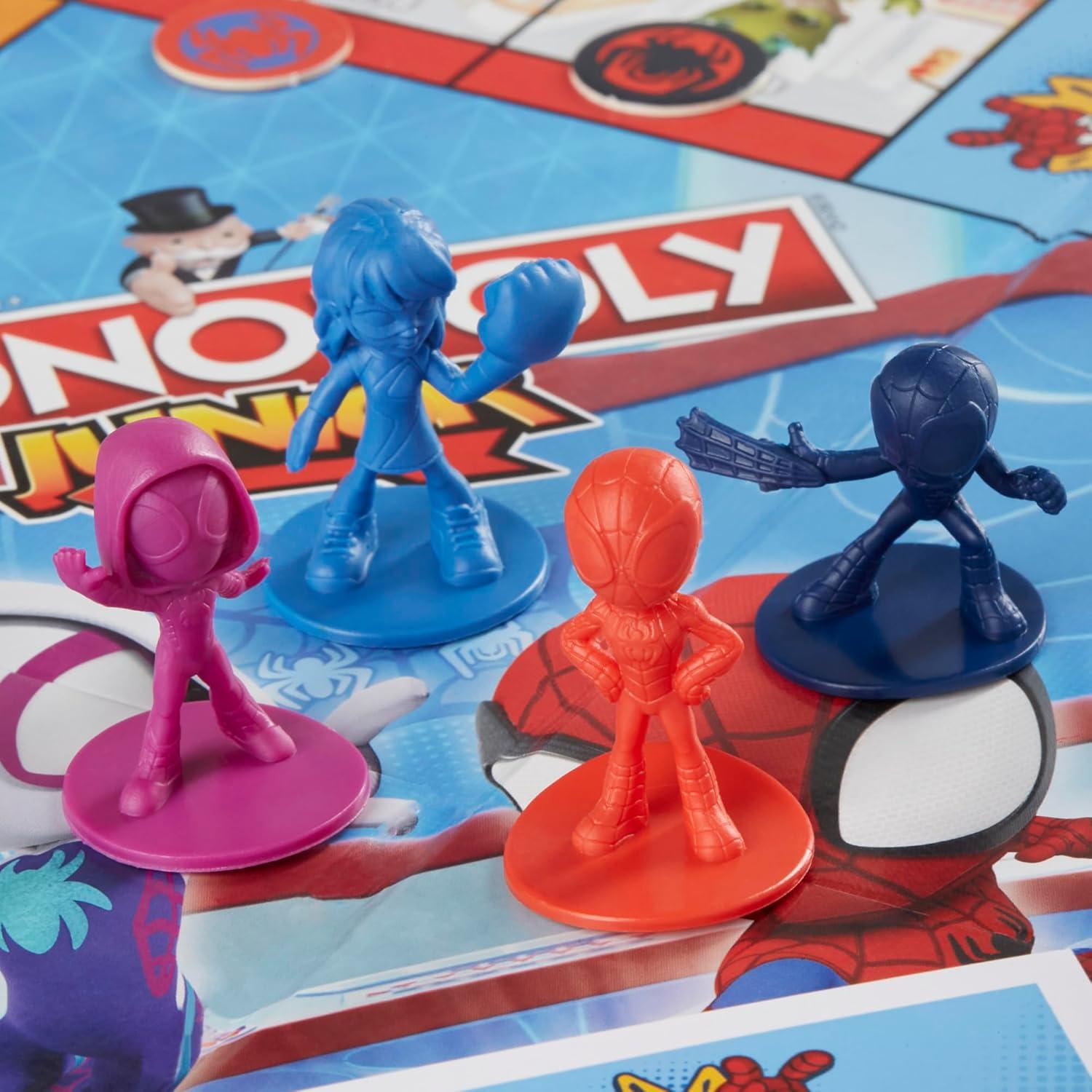 Monopoly Junior Hasbro Spidey y Amigos Juego de Mesa 5+