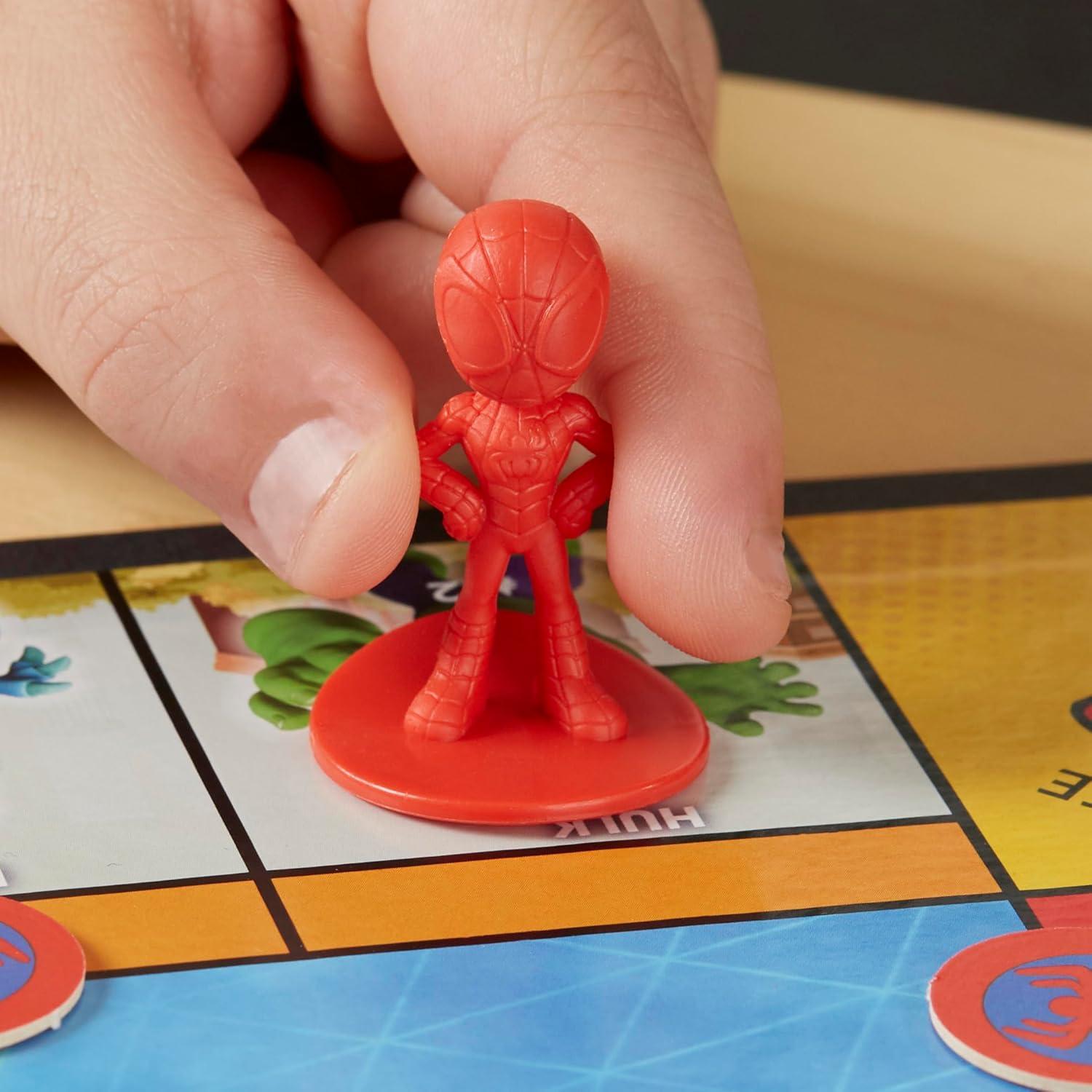 Monopoly Junior Hasbro Spidey y Amigos Juego de Mesa 5+