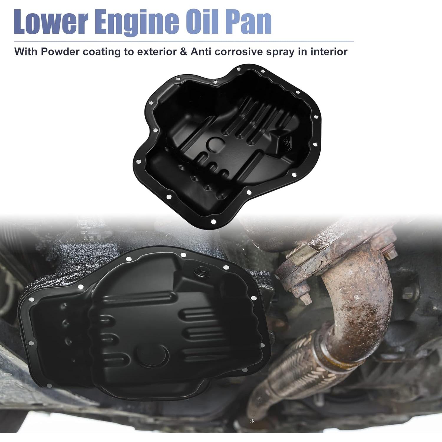 Pan de Aceite Inferior X AUTOHAUX para Toyota y Scion 12101-0H010