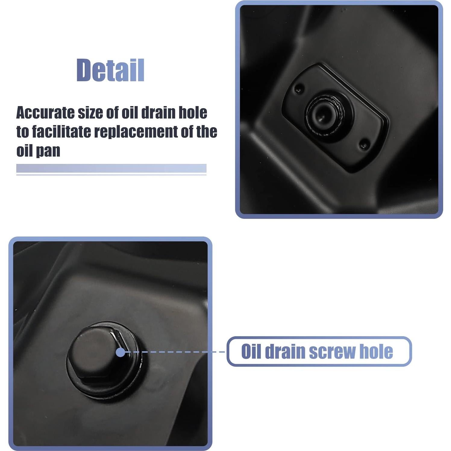 Pan de Aceite Inferior X AUTOHAUX para Toyota y Scion 12101-0H010