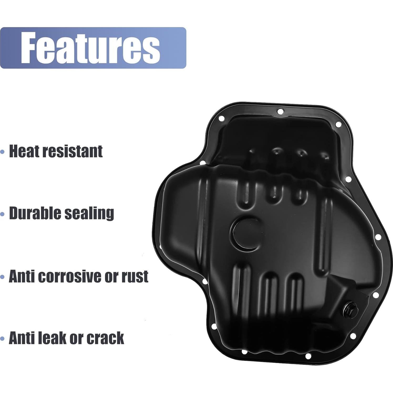 Pan de Aceite Inferior X AUTOHAUX para Toyota y Scion 12101-0H010