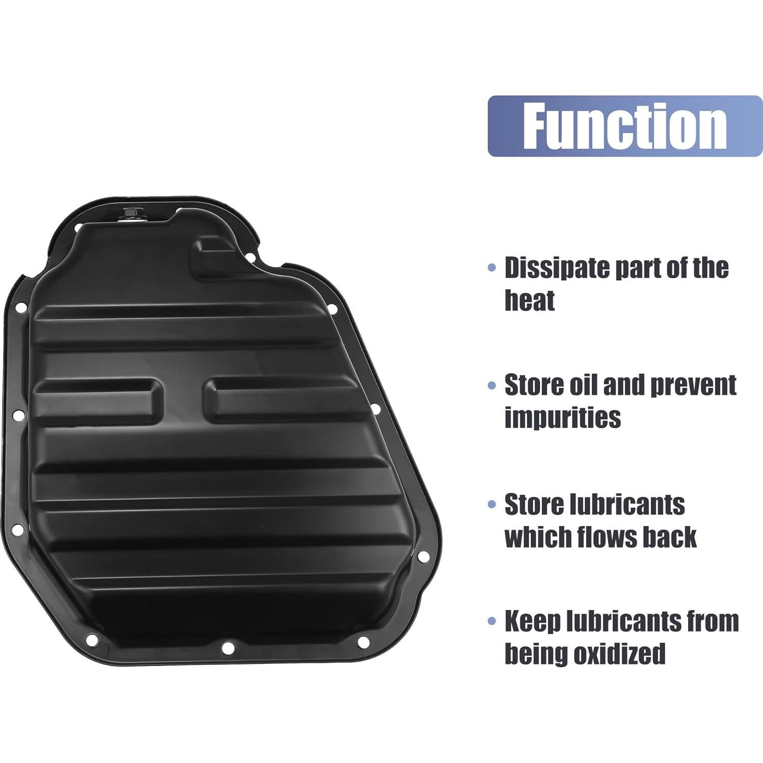 Pan de Aceite Inferior X AUTOHAUX para Toyota y Scion 12101-0H010