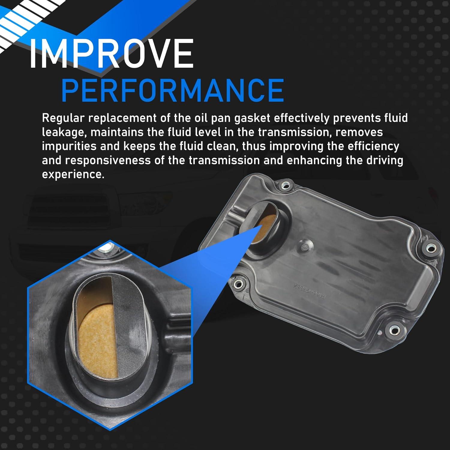 Kit de Junta de Aceite de Filtro de Transmisión YzusGomumu 3533060060