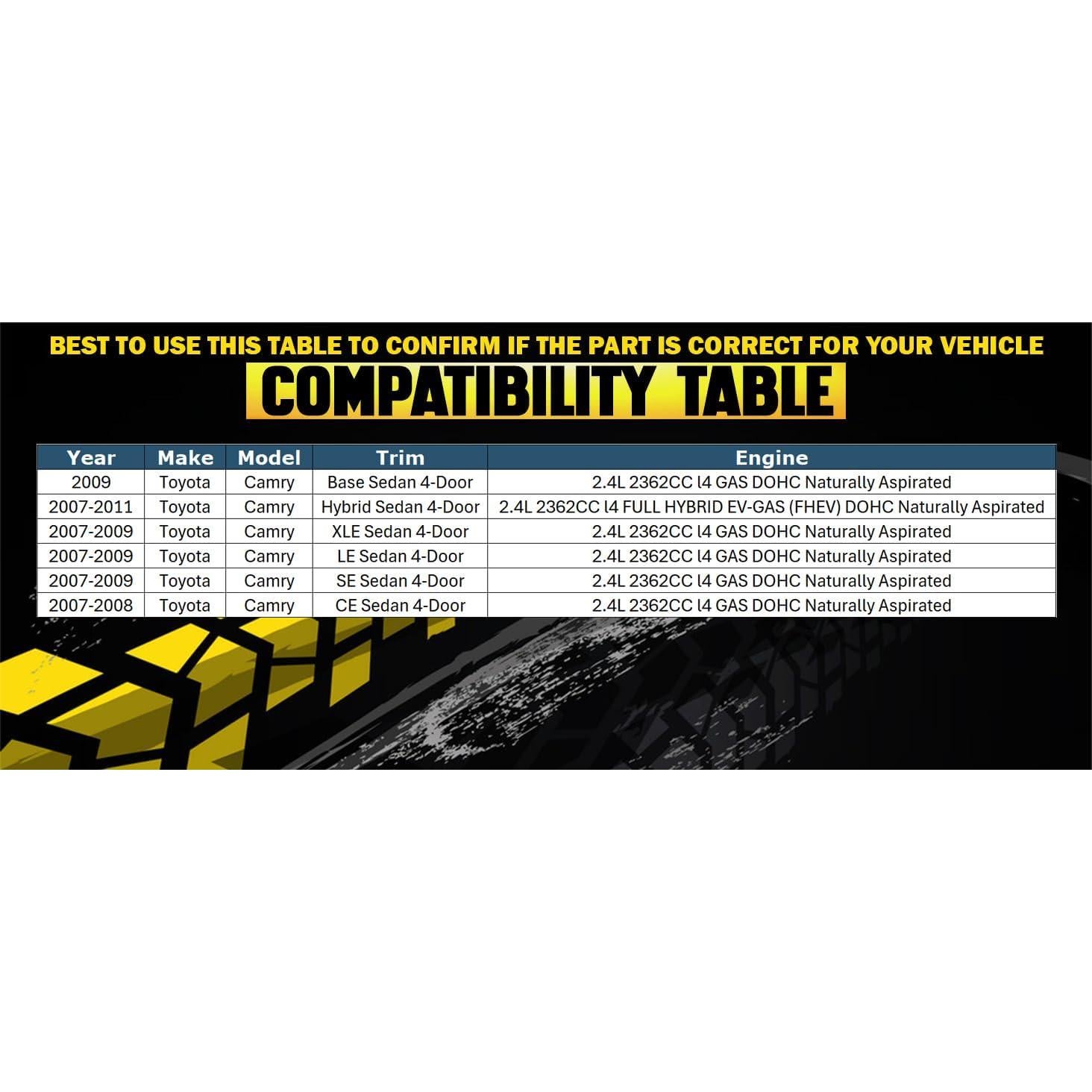 Sistema de Escape Northeastern Acero Inoxidable Toyota Camry 2.4L