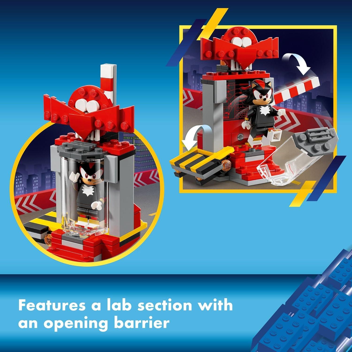 LEGO Sonic Escape de Shadow - Motocicleta y Figuras