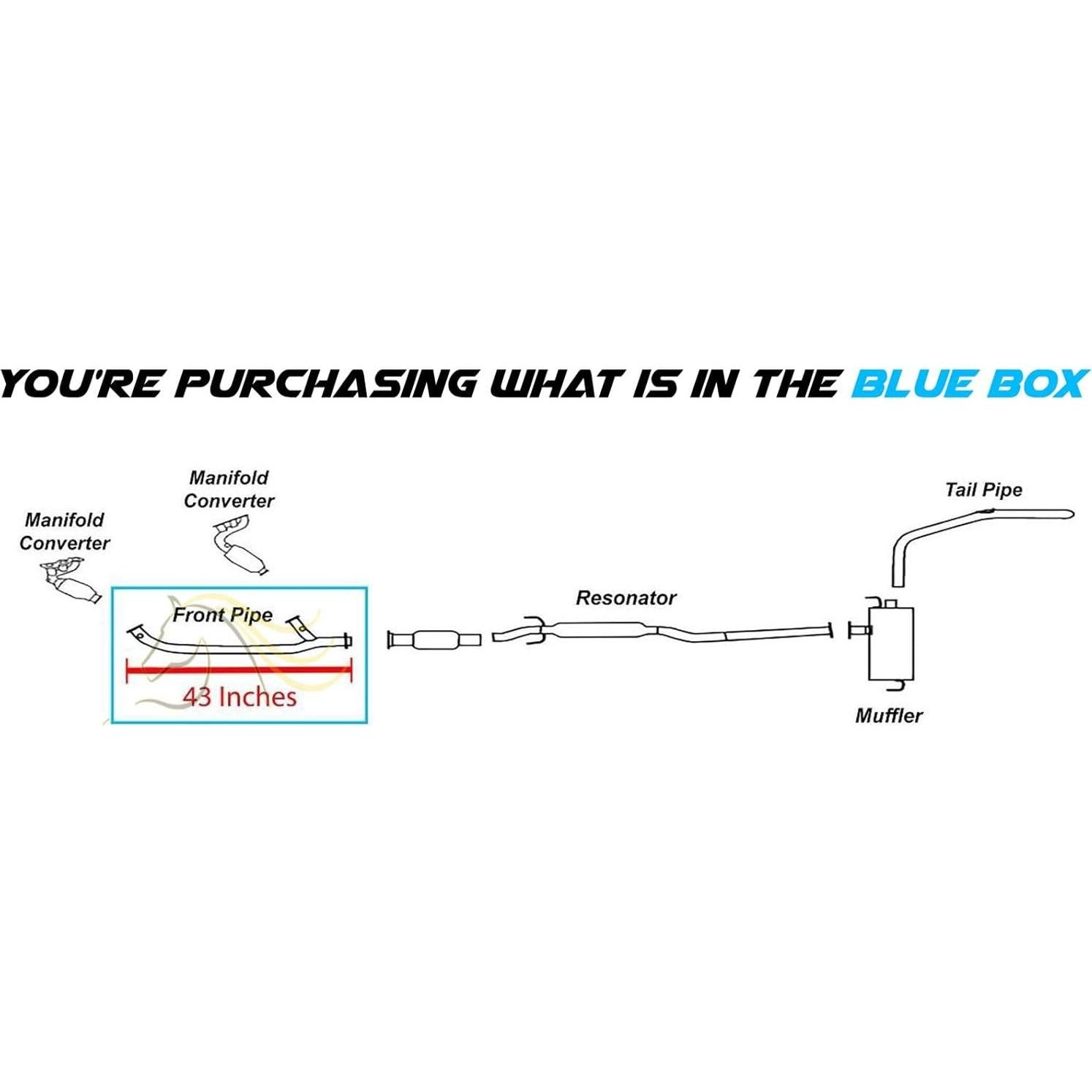 Tubo Flexible Frontal Northeastern Acero Inoxidable Toyota Sienna 2004-2006