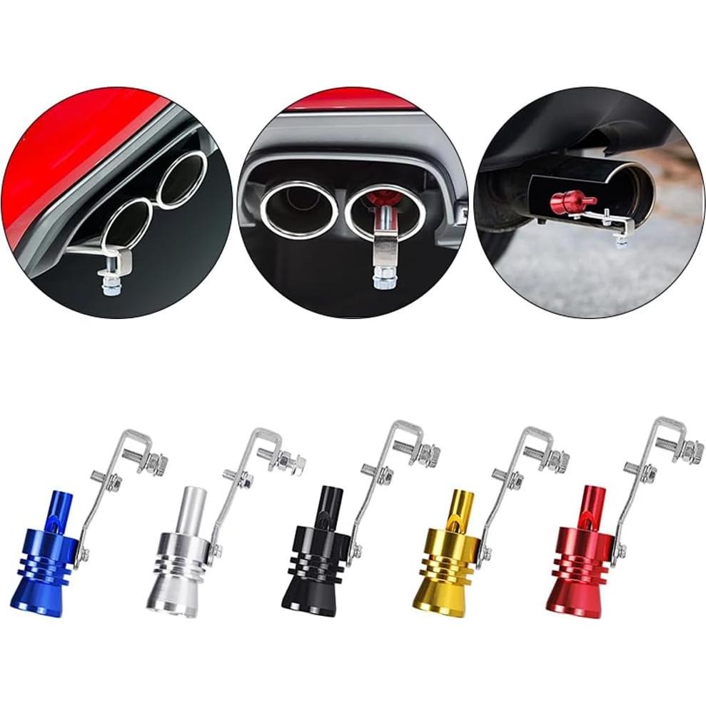 Silenciador de Escape Turbo KINOWJI Modelo Turbo123 Azul