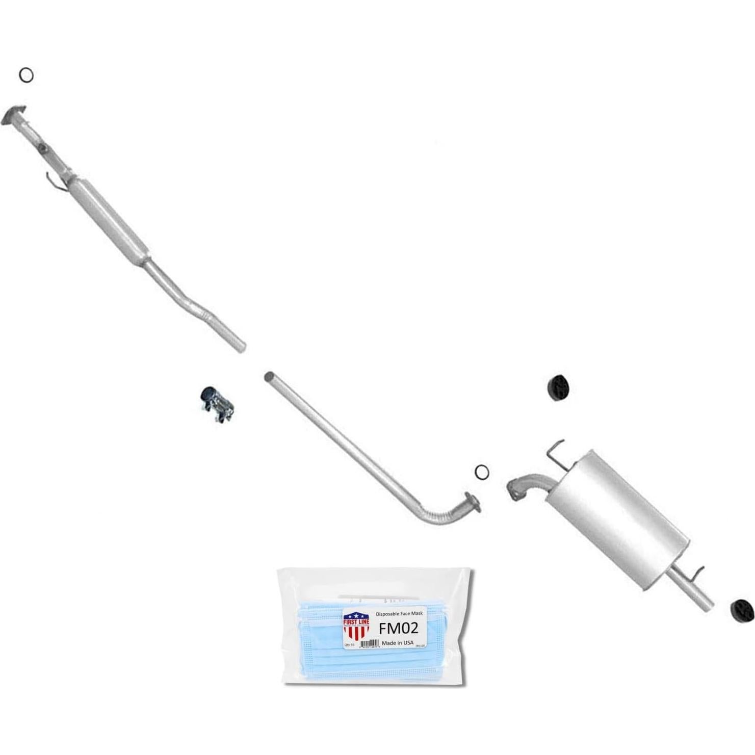 Sistema de Escape Toyota Camry 2.2L 1997-2001 MAC