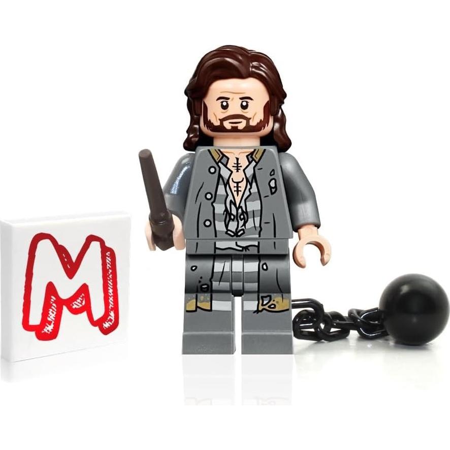 LEGO Minifigura Harry Potter Sirius Black con Varita