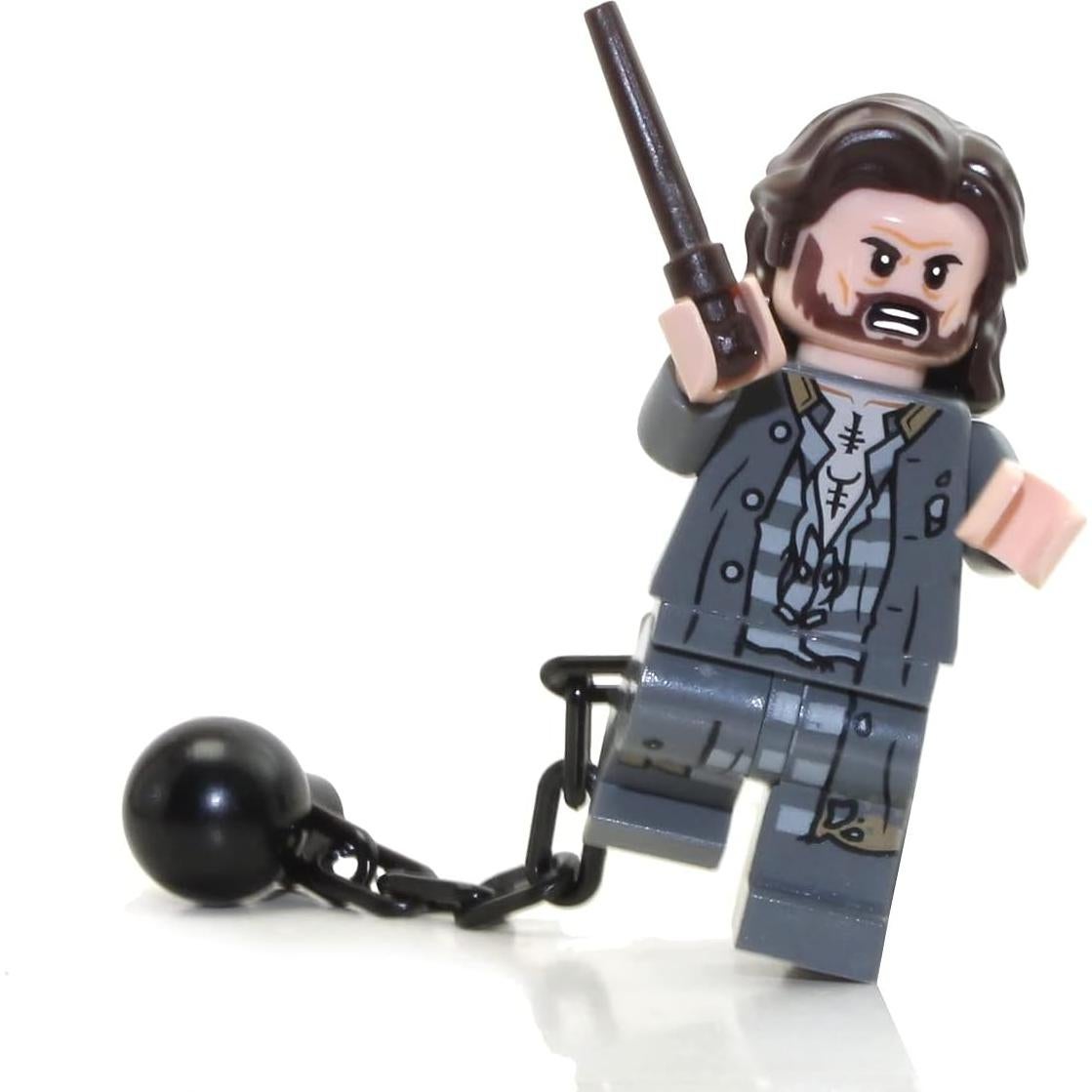 LEGO Minifigura Harry Potter Sirius Black con Varita