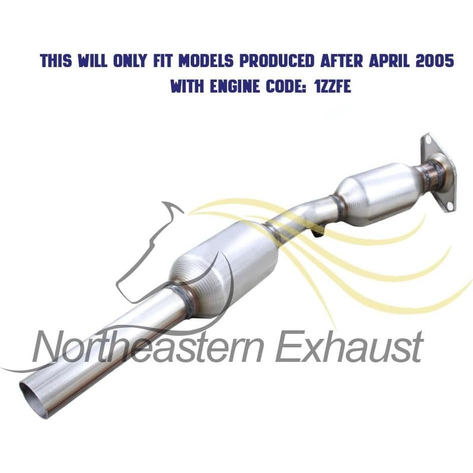 Kit de Escape Acero Inoxidable Northeastern Toyota Corolla 2005-2008