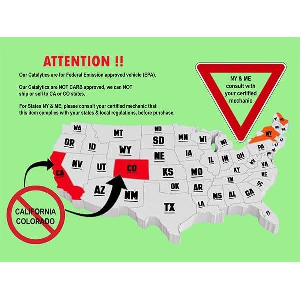 Kit de Escape Acero Inoxidable Northeastern Toyota Corolla 2005-2008