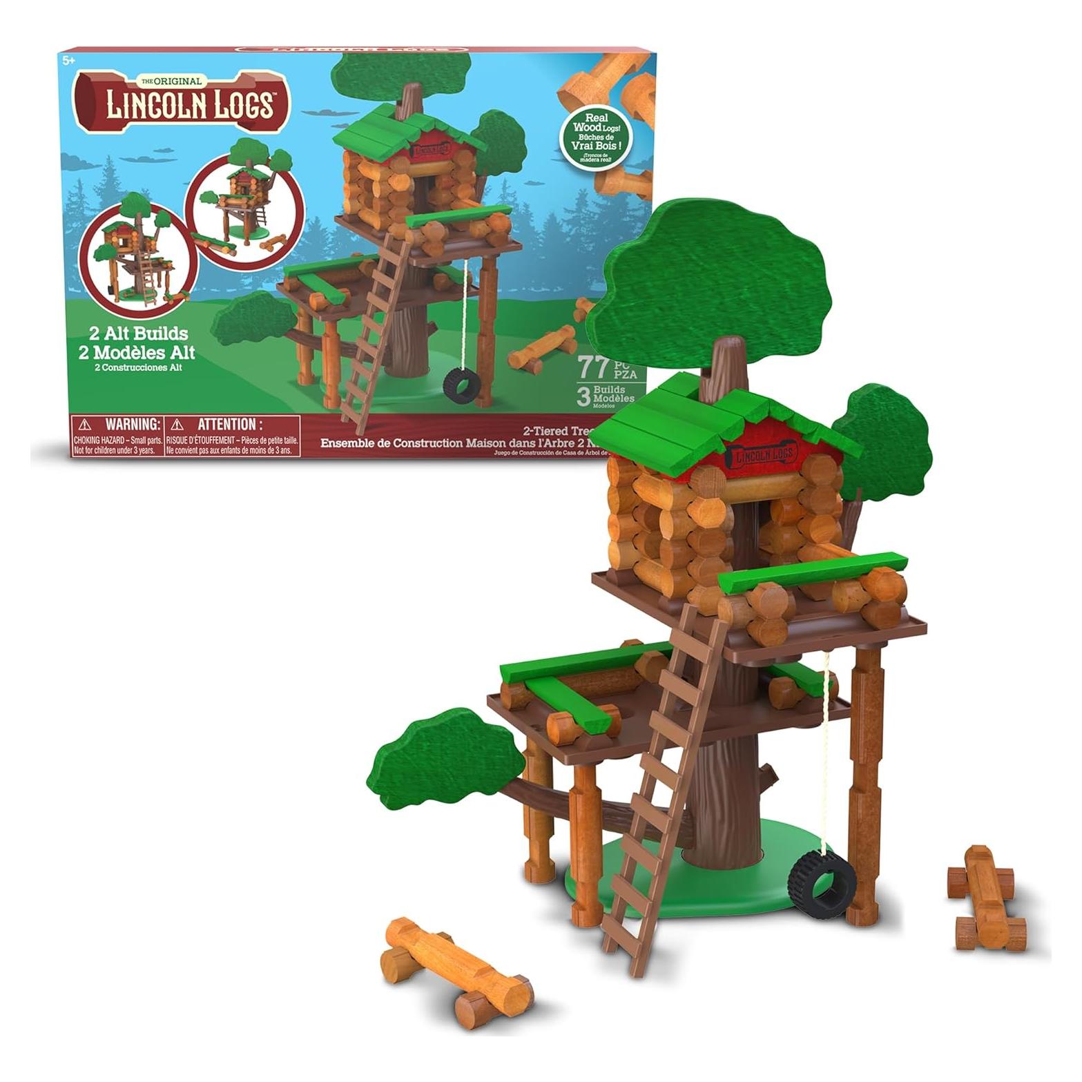 Juego de Construcción Casa en Árbol K'NEX 2 Niveles 80 Piezas