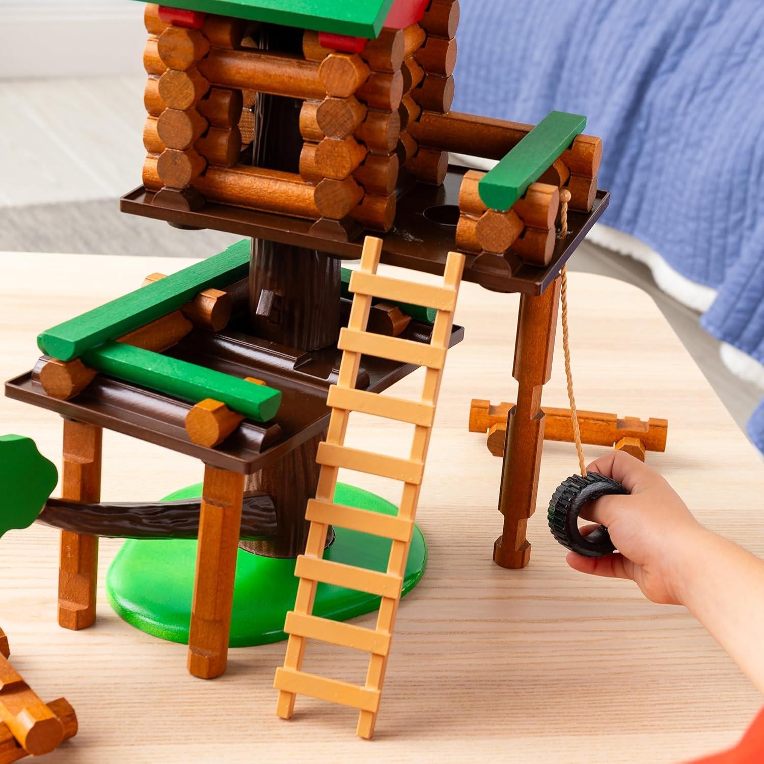 Juego de Construcción Casa en Árbol K'NEX 2 Niveles 80 Piezas