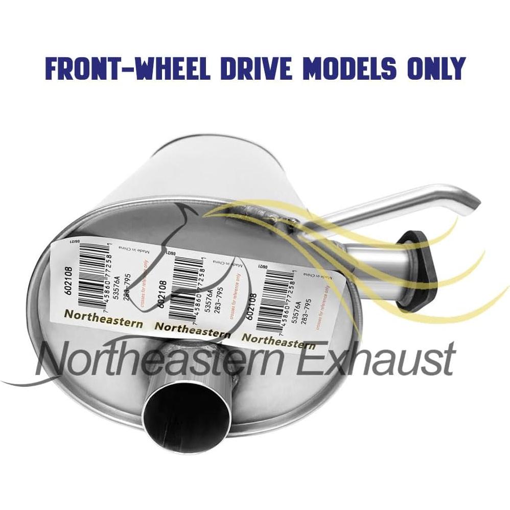 Tubería de Escape Northeastern para Toyota Sienna 2004-2006