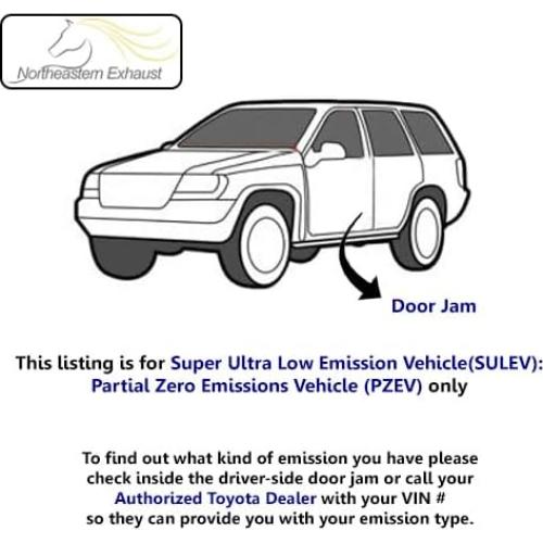 Tubería de Escape Northeastern para Toyota Camry 2003-2006