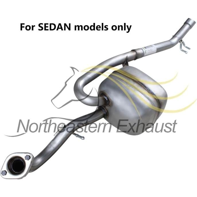 Tubería Intermedia Escape Acero Inoxidable Northeastern Toyota Yaris 2007-2012