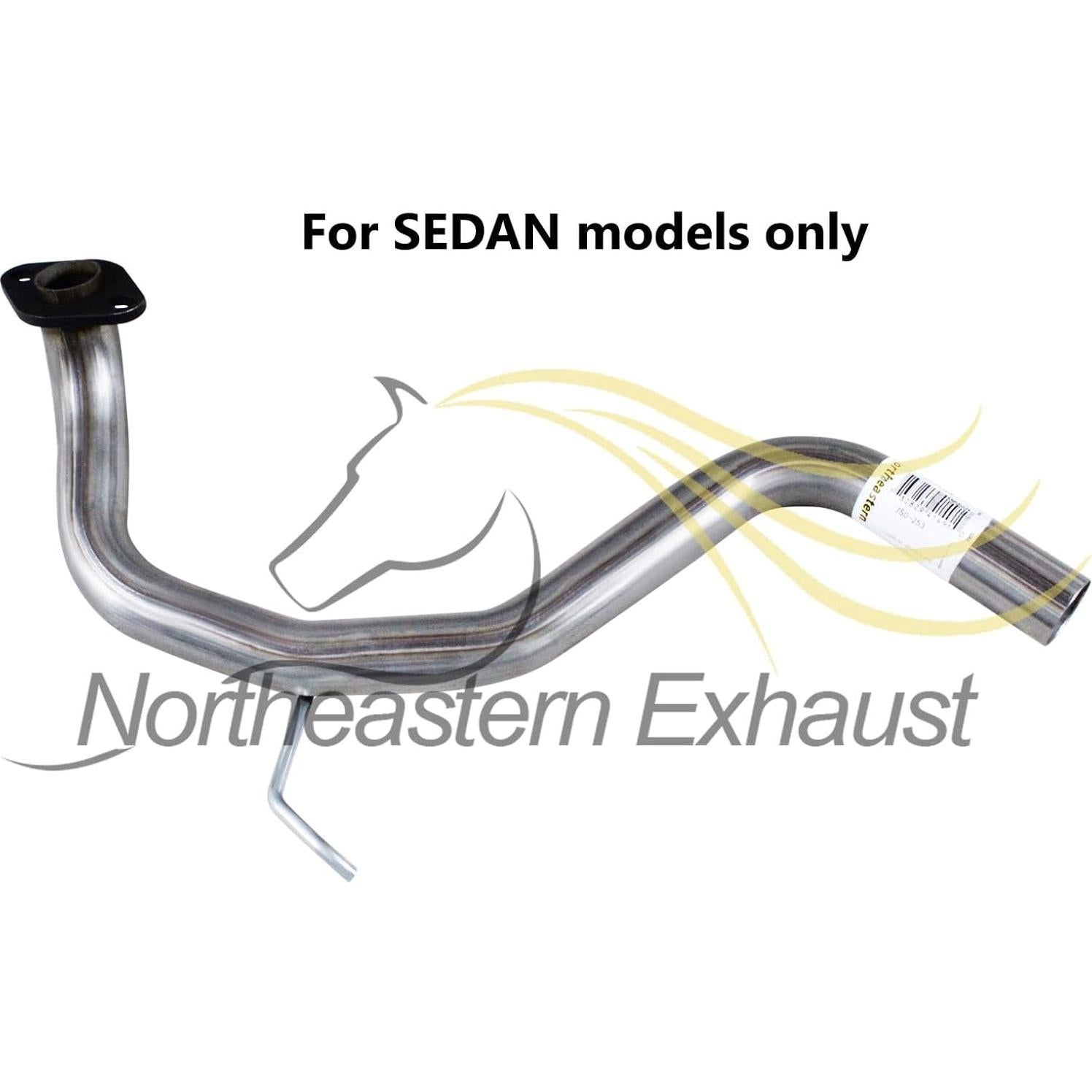 Tubería Intermedia Escape Acero Inoxidable Northeastern Toyota Yaris 2007-2012