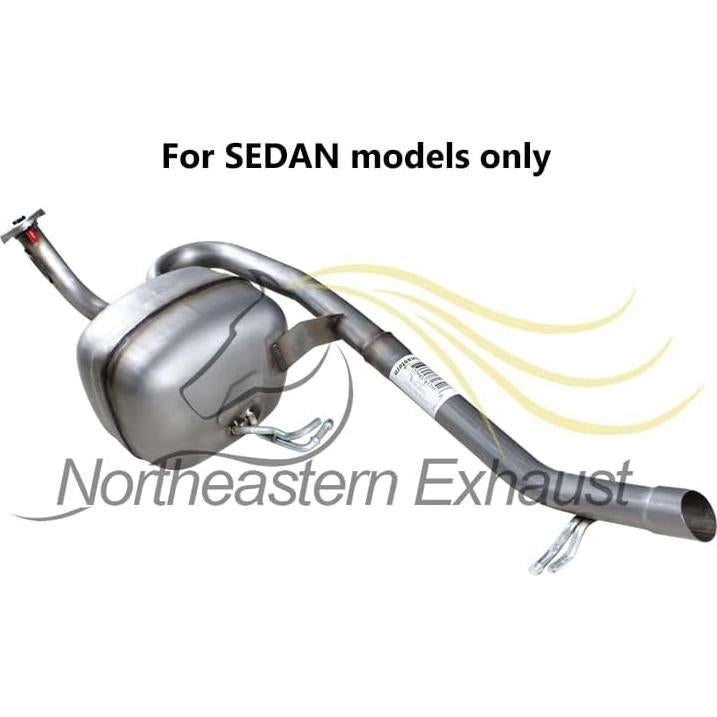 Tubería Intermedia Escape Acero Inoxidable Northeastern Toyota Yaris 2007-2012