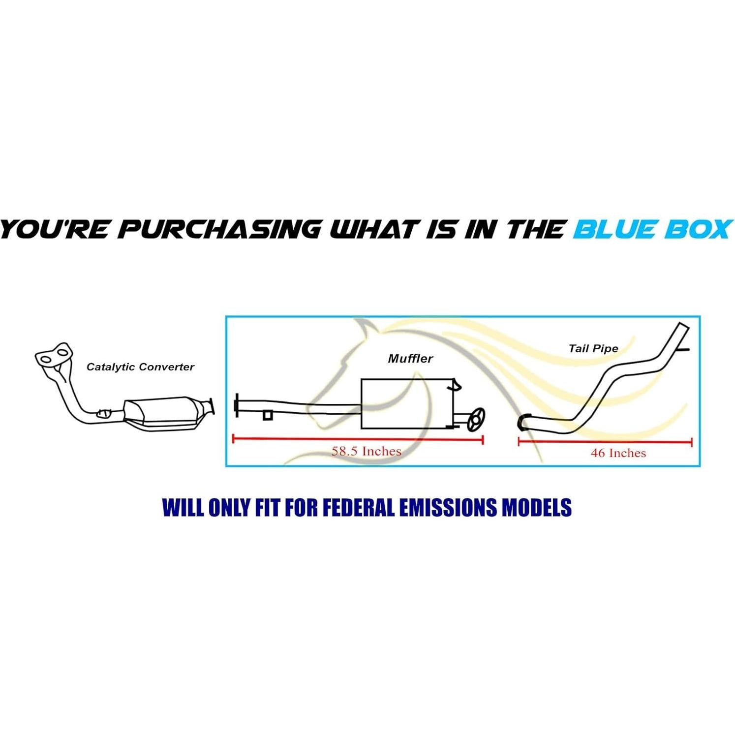 Silenciador Acero Inoxidable Escape Northeastern Toyota 4Runner 3.4L