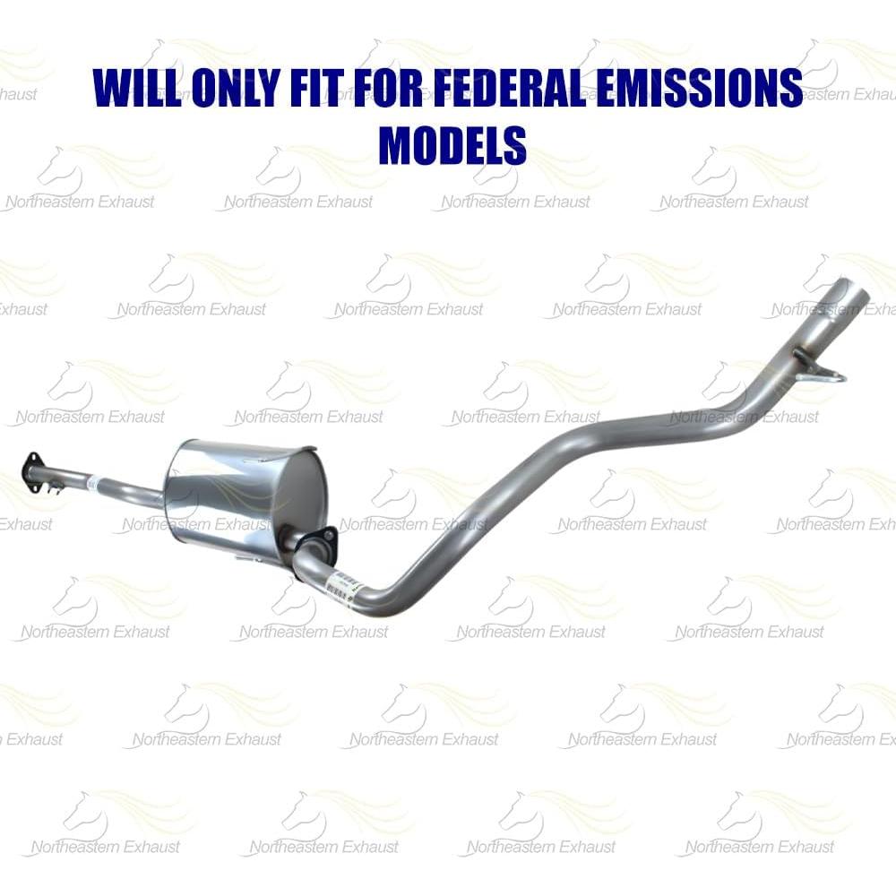Silenciador Acero Inoxidable Escape Northeastern Toyota 4Runner 3.4L