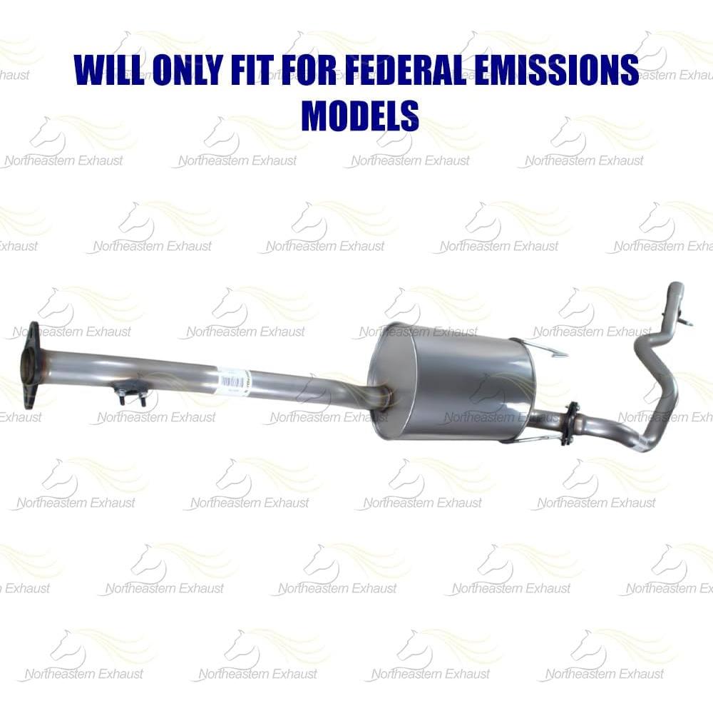 Silenciador Acero Inoxidable Escape Northeastern Toyota 4Runner 3.4L