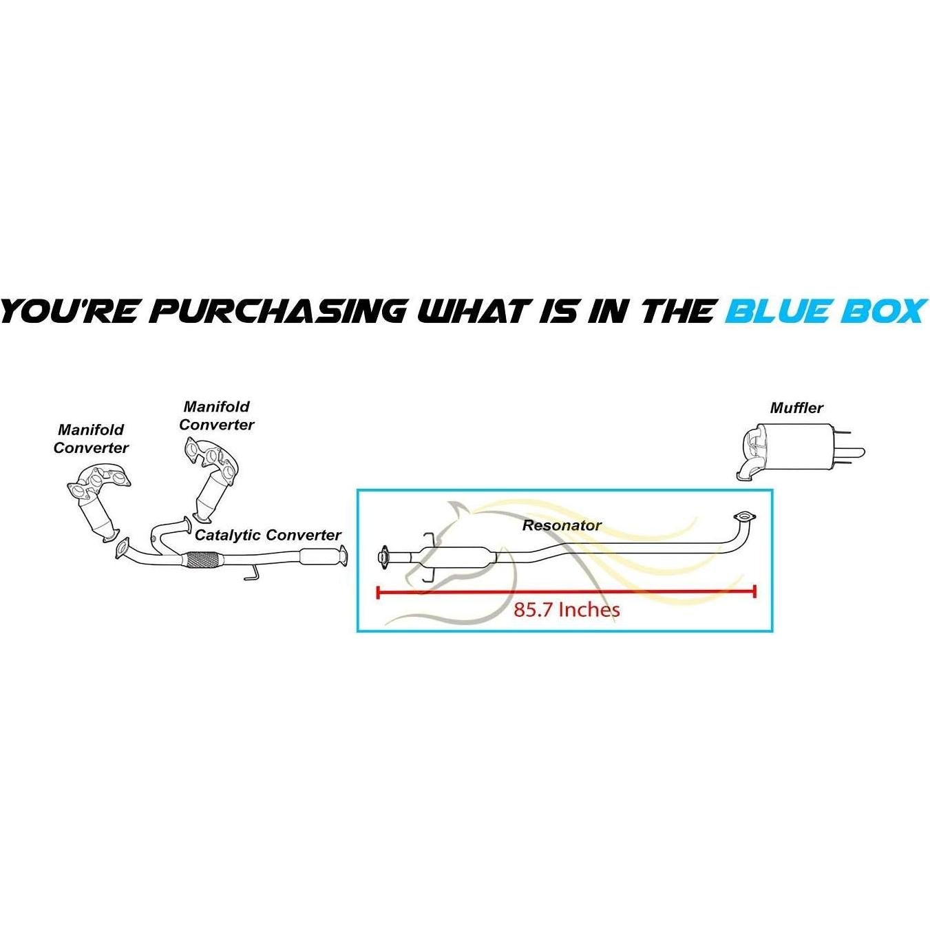 Tubería de Escape Acero Inoxidable Northeastern para Toyota