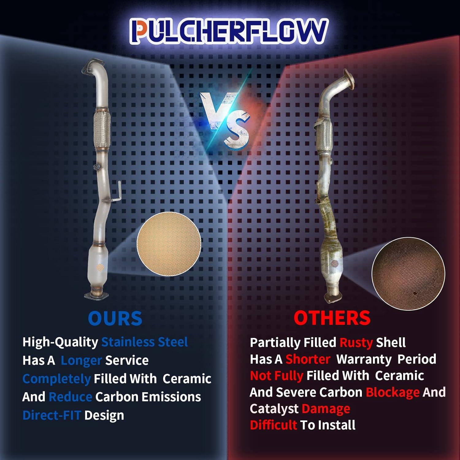 Convertidor Catalítico Trasero Pulcherflow Toyota Camry 2.4L