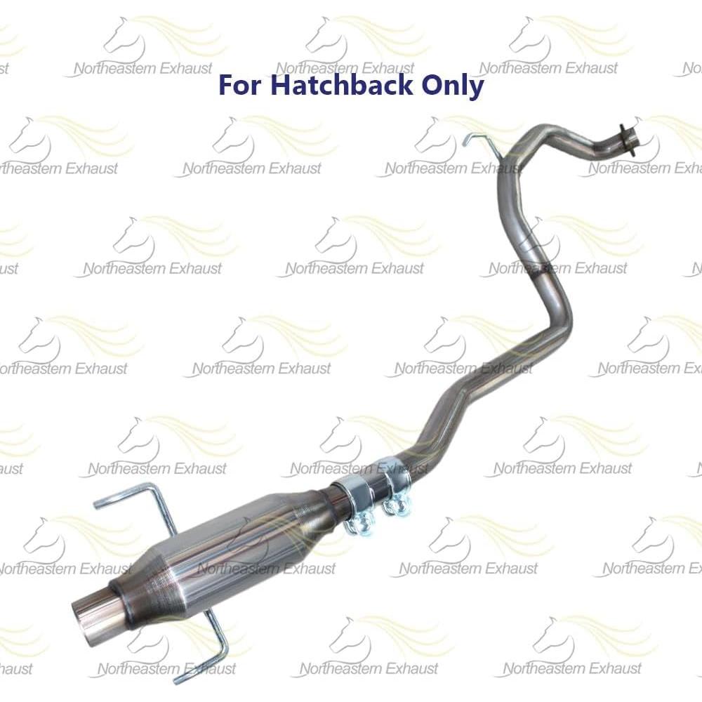 Tubo de escape de acero inoxidable Toyota Yaris 2007-2011