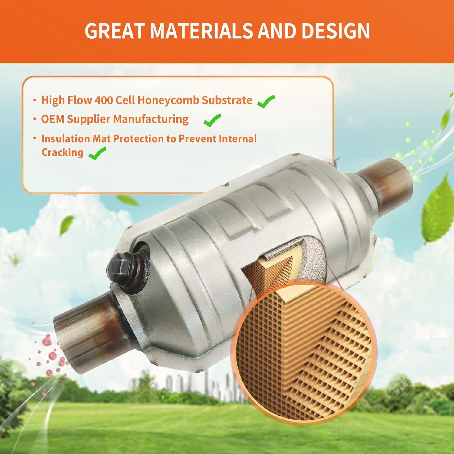 Convertidor Catalítico SAROTIN para Toyota Camry 2.4L 07-09