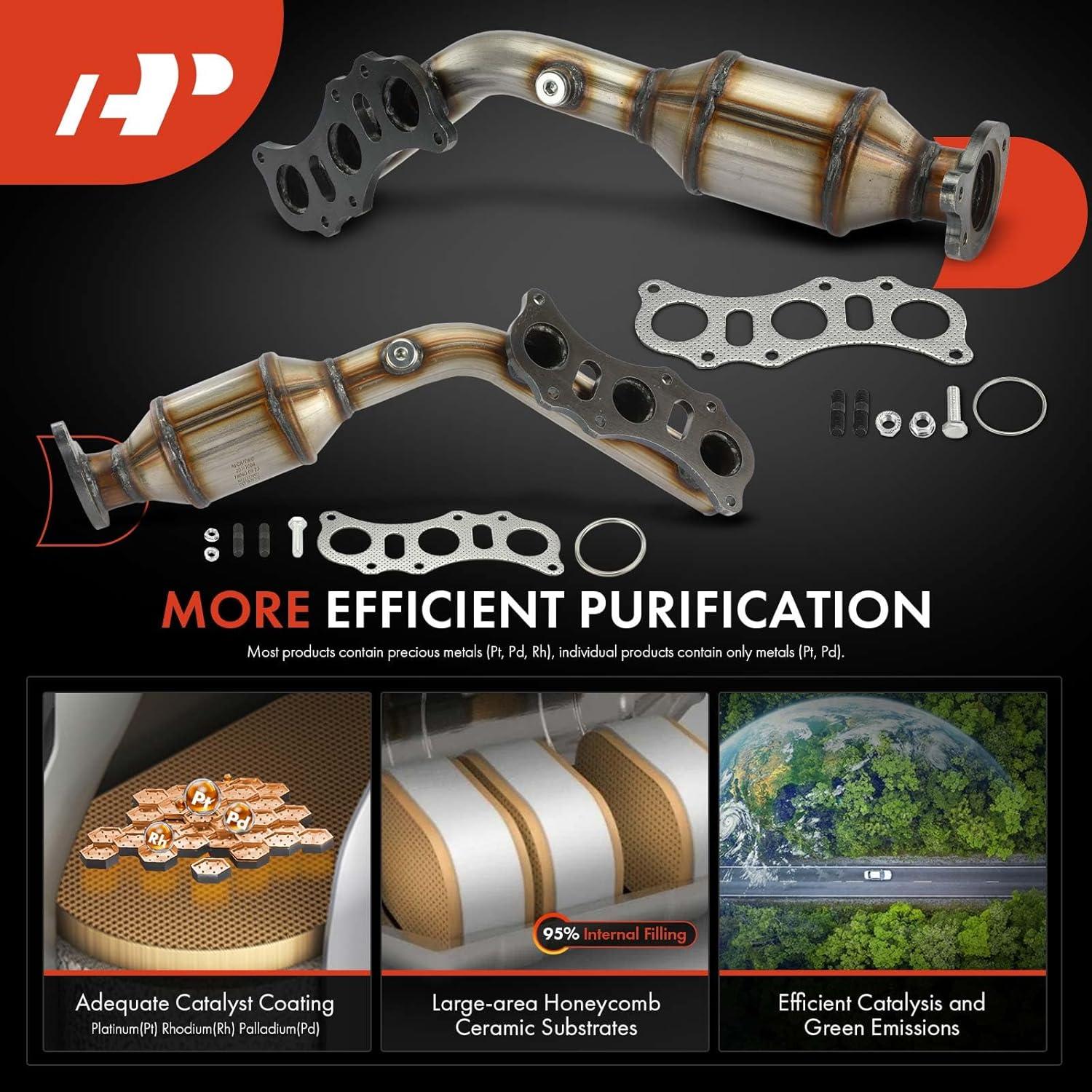 Kit Convertidor Catalítico A-Premium Toyota 4.0L 2 Piezas