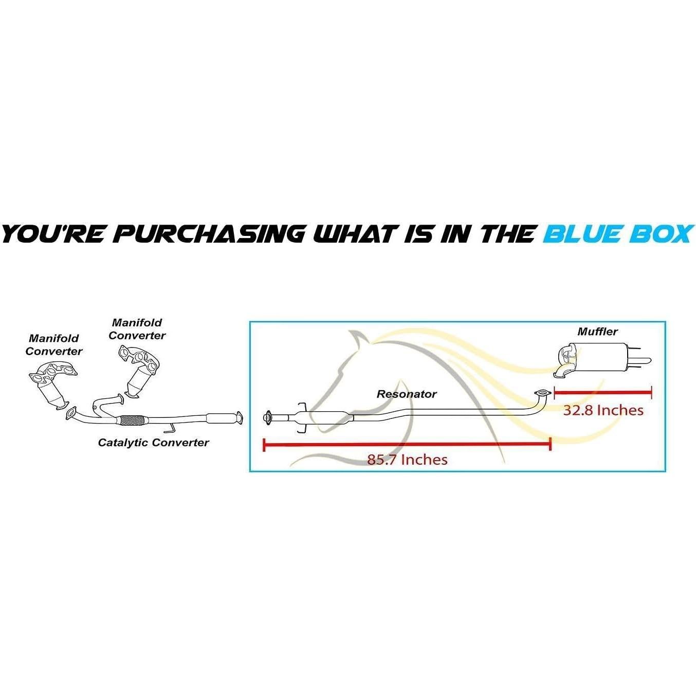 Kit Escape Acero Inoxidable Northeastern para Toyota Camry 2002-2006
