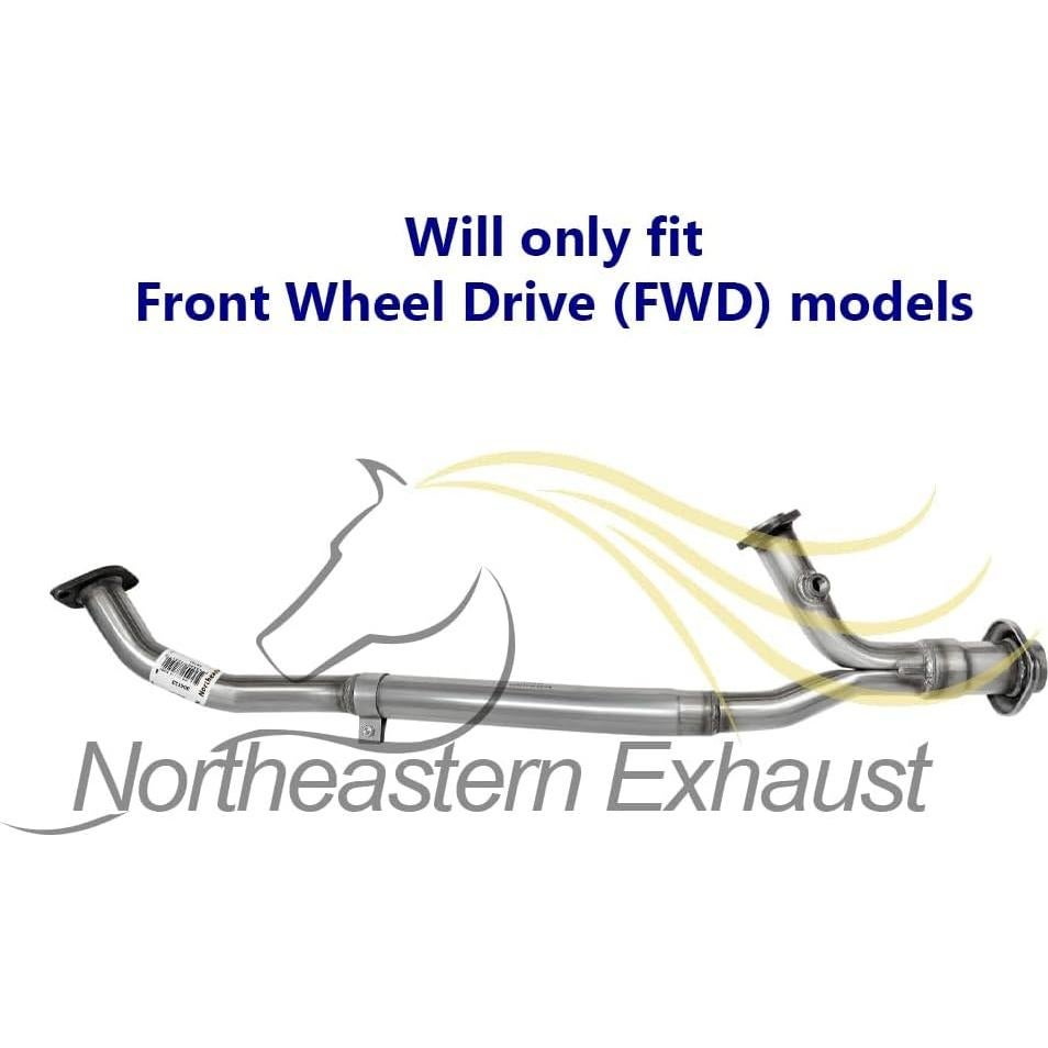 Tubería delantera de acero inoxidable Escape Northeastern para Toyota Sienna 2007-2010 3.5L