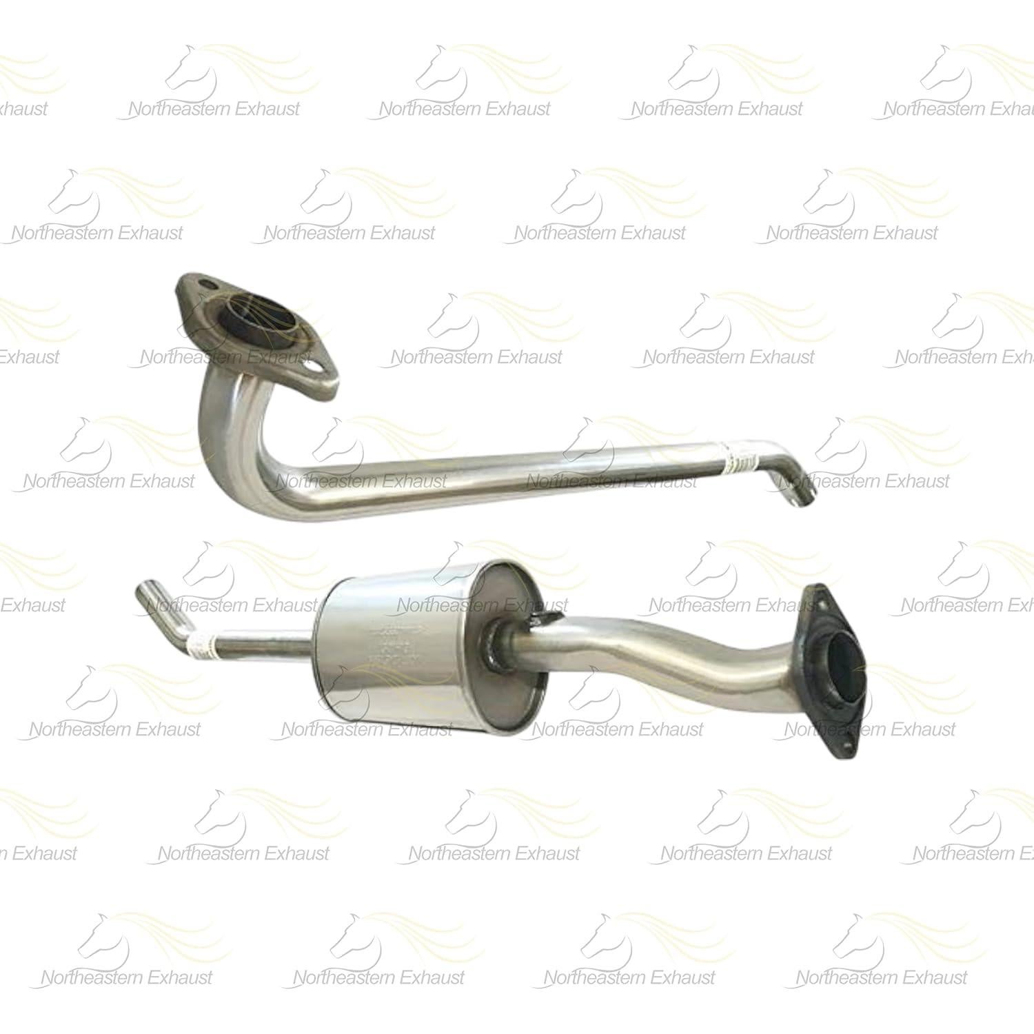 Tubería de Resonador Acero Inoxidable Northeastern para Toyota Corolla 1995-1997