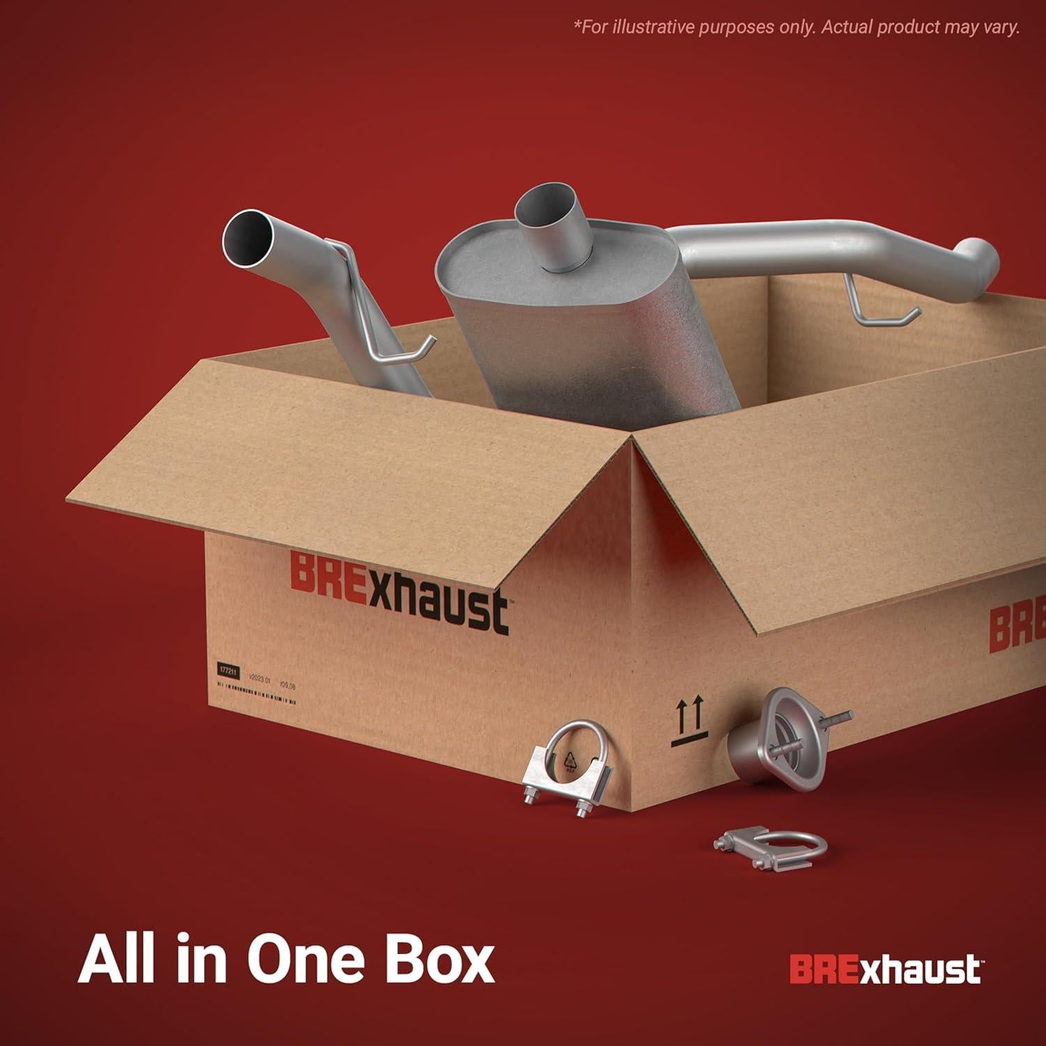 Kit de Escape BRExhaust 106-0147 para Toyota T100 3.4L 1995-1998