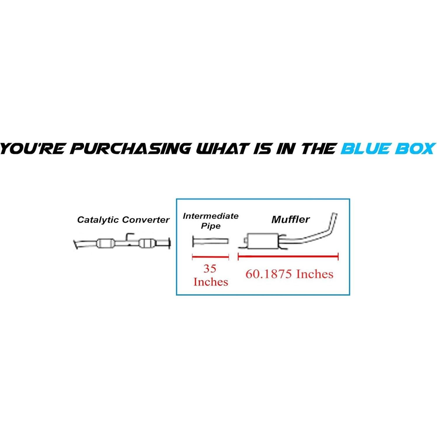 Silenciador de Escape Northeastern Acero Inoxidable Toyota Tacoma 2005-2012