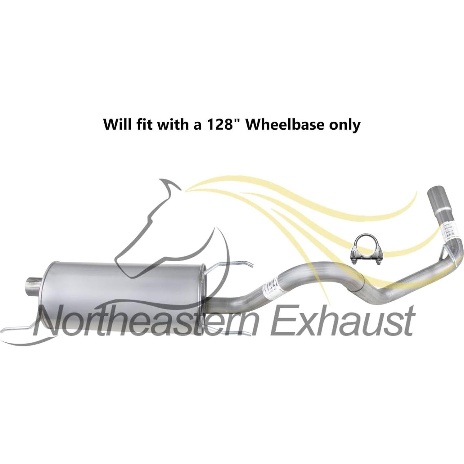 Silenciador de Escape Northeastern Acero Inoxidable Toyota Tacoma 2005-2012