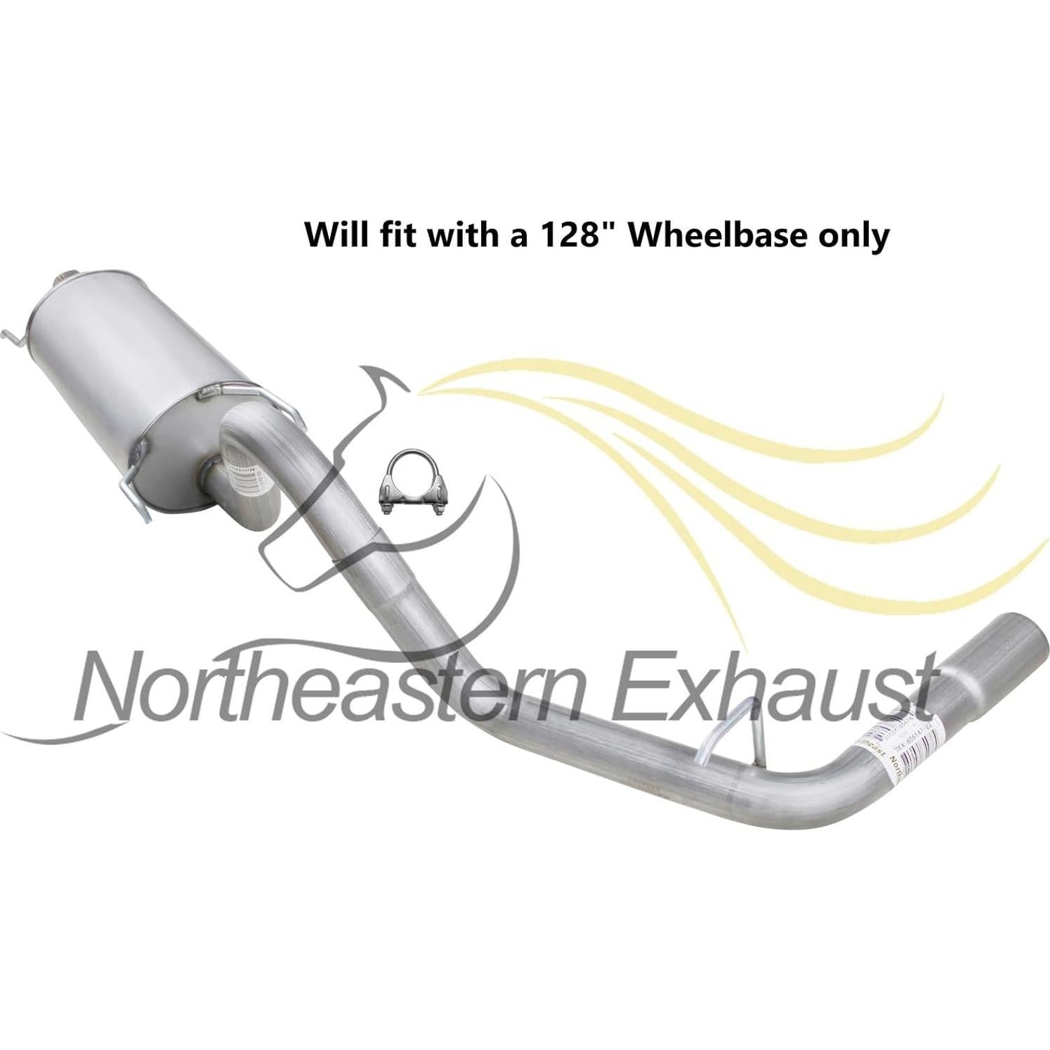 Silenciador de Escape Northeastern Acero Inoxidable Toyota Tacoma 2005-2012
