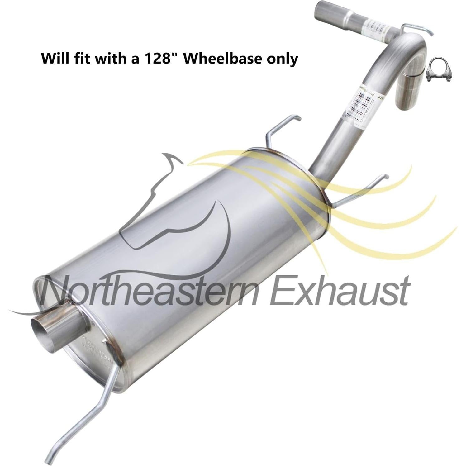 Silenciador de Escape Northeastern Acero Inoxidable Toyota Tacoma 2005-2012