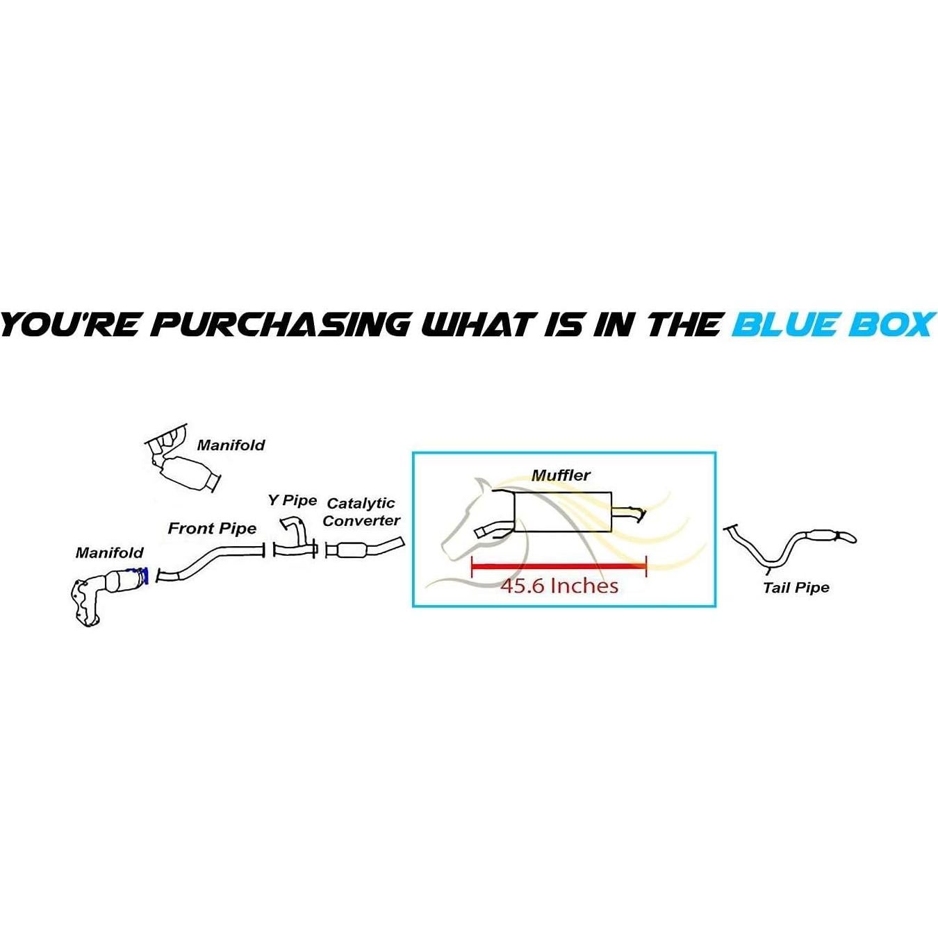 Silenciador de escape Northeastern Toyota RAV4 2006-2012 3.5L