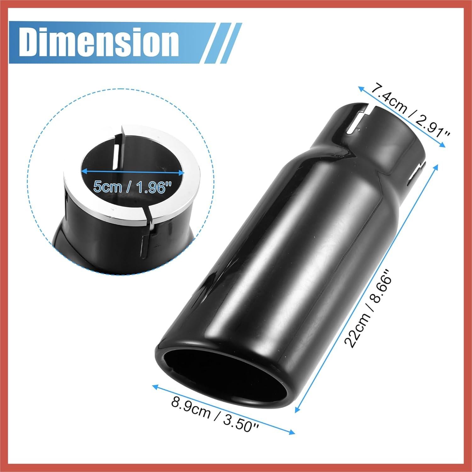 Punta de Silenciador de Escape ACROPIX para Toyota 4Runner 2018-2023