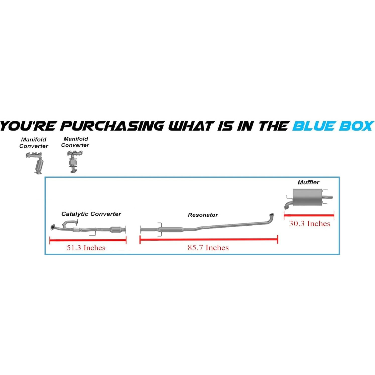 Sistema de Escape Northeastern para Lexus ES330 y Camry 3.3L